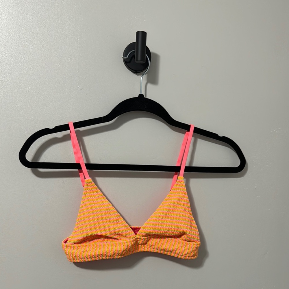 NWOT! Sample Banana Moon Vibrant Striped Bikini Top‎